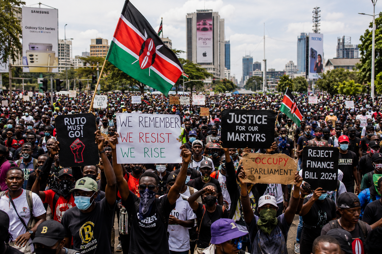 June 25 Protests 2026: Kenyans Mark Gen Z Anniversary with Nationwide Memorial Marches
