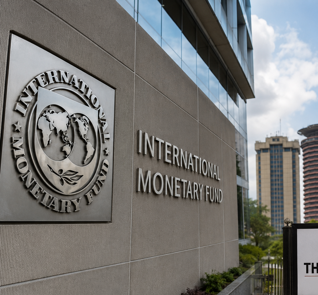 International Monetary Fund headquarters representing Kenya's delayed loan programme discussions over governance and anti-corruption reforms.