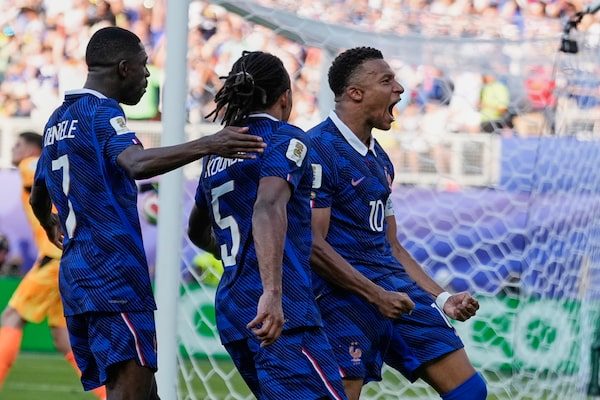 Kylian Mbabe Goal Celebration