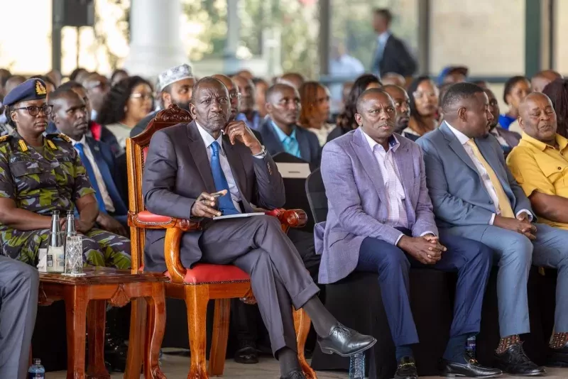 President William Ruto during the meeting with MSMEs at State House on September 2, 2026.