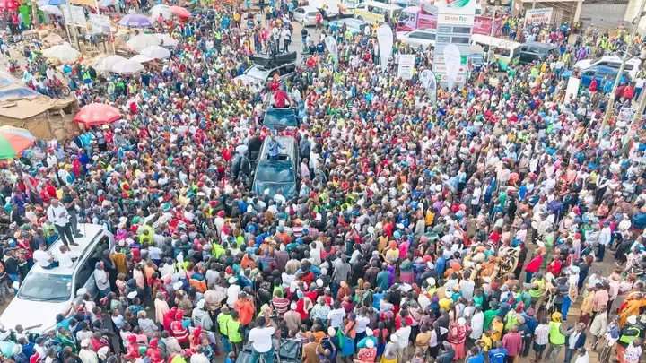 political rally in kenya